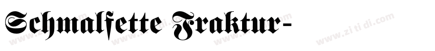 Schmalfette Fraktur字体转换 Schmalfette Fraktur字体转换